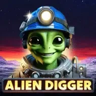 Alien DiggerOnlyplay game screenshot